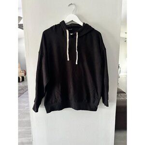 Buffalo‎ Size XL Womens Black Stretch Hooded Sweatshirt